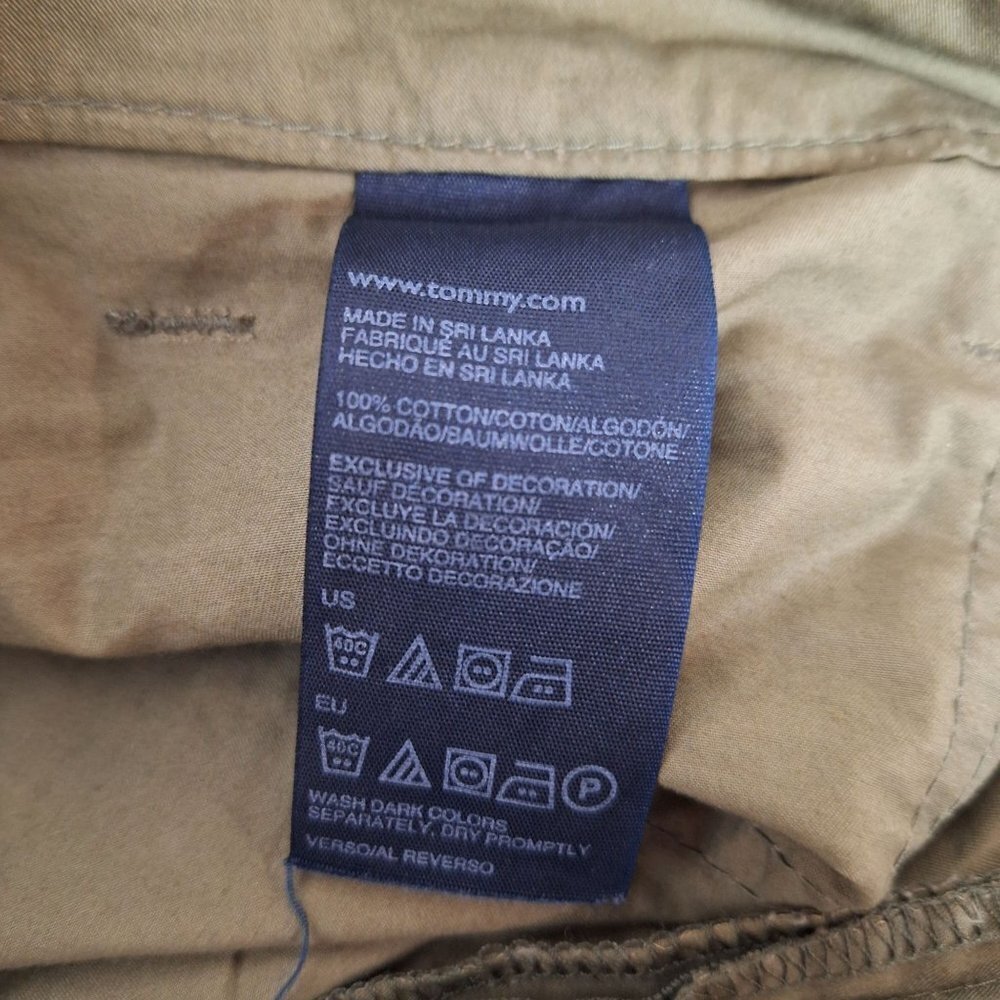 Tommy Hilfiger Women's Pants Olive Green Size 10 - Picture 5 of 6